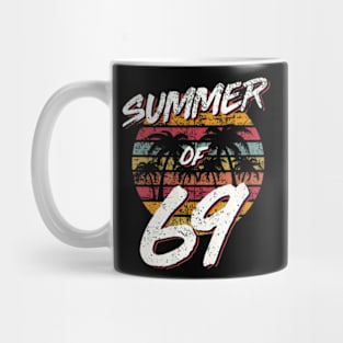 50th Birthday T  Summer of 69  Mom Daddy Mug